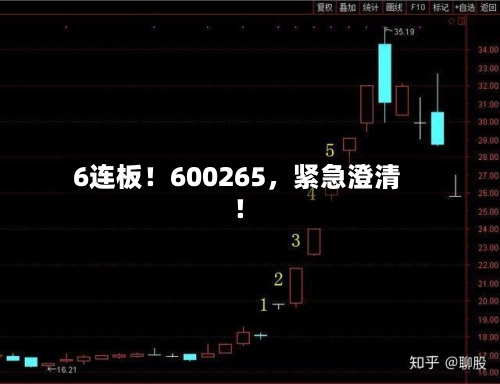 6连板！600265	，紧急澄清！-第3张图片