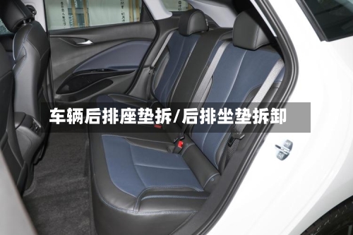 车辆后排座垫拆/后排坐垫拆卸-第2张图片