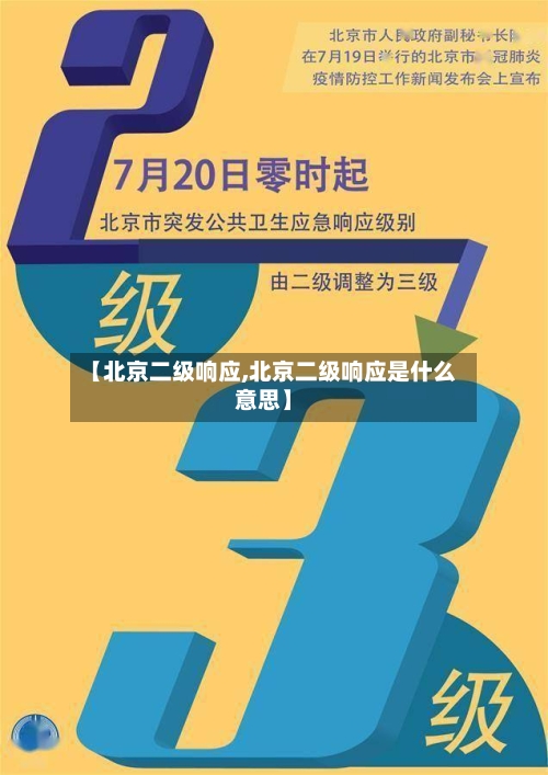 【北京二级响应,北京二级响应是什么意思】-第2张图片