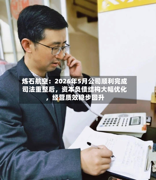 炼石航空：2026年5月公司顺利完成司法重整后，资本负债结构大幅优化	，经营质效稳步回升-第2张图片