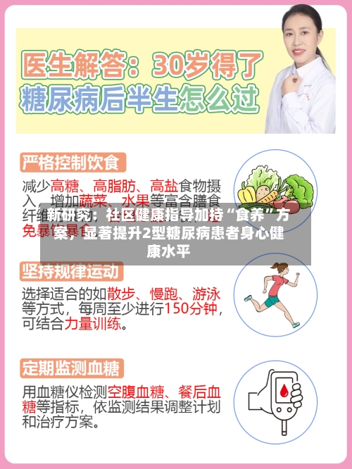 新研究：社区健康指导加持“食养”方案，显著提升2型糖尿病患者身心健康水平-第2张图片