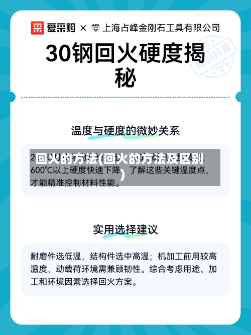 回火的方法(回火的方法及区别)