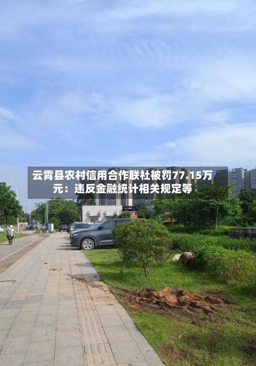 云霄县农村信用合作联社被罚77.15万元：违反金融统计相关规定等