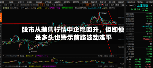 股市从抛售行情中企稳回升，但即便是多头也警示前路波动难平