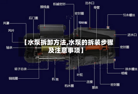 【水泵拆卸方法,水泵的拆装步骤及注意事项】