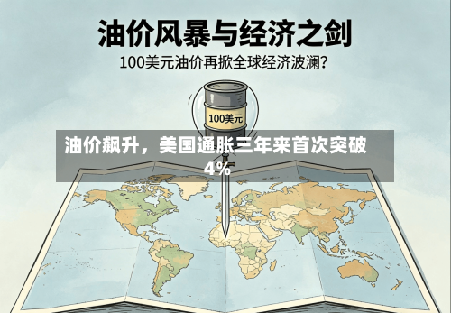 油价飙升，美国通胀三年来首次突破4%