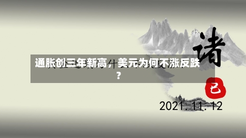 通胀创三年新高，美元为何不涨反跌？-第2张图片