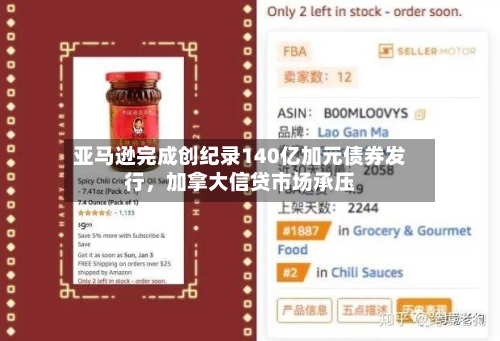 亚马逊完成创纪录140亿加元债券发行，加拿大信贷市场承压-第3张图片